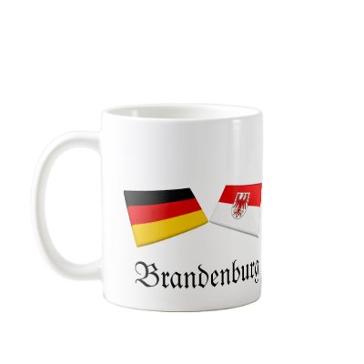 Brandenburg, Germany Flag Tiles Mug by Vexillophile