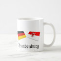 Brandenburg, Germany Flag Tiles mugs