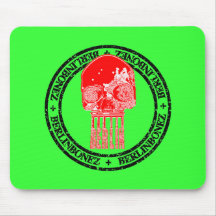 Brandenburg Skull Mouse Pad