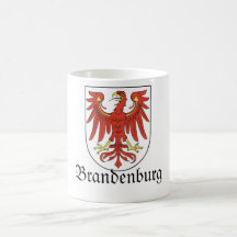 Brandenburg Wappen Coat of Arms Coffee Mugs