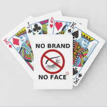 Branding restriction protest playing cards