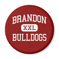 Brandon - Bulldogs - High - Brandon Mississippi magnets