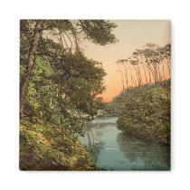 Branksome Chine, Bournemouth, Dorset, England Magnet