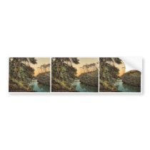 Branksome Chine, Bournemouth, England vintage Phot Bumper Sticker