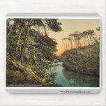 Branksome Chine, Bournemouth, England vintage Phot mousepads