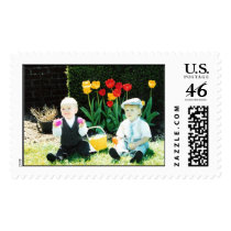 Branson & Austin's 1st Easter postage by Kimbere72 Branson & Austin's 1st Easter postage