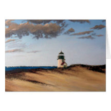 Brant Point Harmony Nantucket Greeting Card