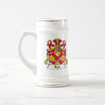 Bras Family Crest mugs