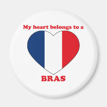 Bras Fridge Magnet