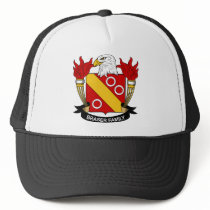 Braser Family Crest hats