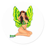 Brasil Fairy stickers