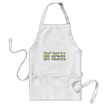 Brasil Flag Colors! aprons by angeria Brasil Flag Colors! aprons