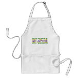 Brasil Flag Colors! aprons