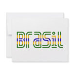 Brasil Flag Colors! Custom Invite