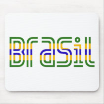 Brasil Flag Colors! mousepads