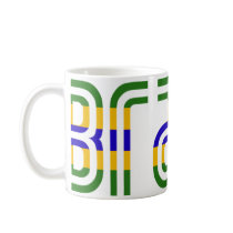 Brasil Flag Colors! mugs