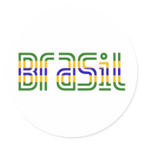 Brasil Flag Colors! stickers by angeria Brasil Flag Colors! stickers