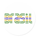 Brasil Flag Colors! stickers