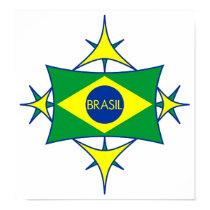 Brasil Flag Poster posters