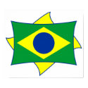 Brasil Flag Poster posters