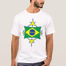 Brasil Flag Shirt by MiMeta Brasil Flag Shirt
