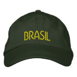 BRASIL Hat Embroidered Hats