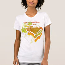 Brasil map t-shirts by gabi19 Brasil map t-shirts