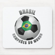 BRASIL SOCCER CHAMPIONS MOUSE PAD