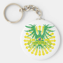 Brasil Winged Keychain