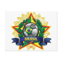 Brasil World Cup Soccer Postcard postcards