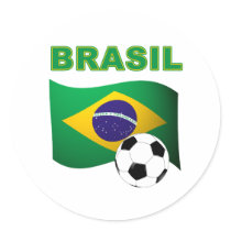 Brasil World Cup t-shirt Sticker