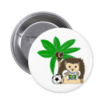 Brasilian HedgeHog Button