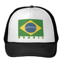 Brasilian soccer 2010 trucker hats