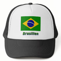 Brasilien Flagge mit Namen hats by Vexillophile Brasilien Flagge mit Namen hats