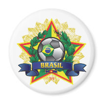 BrasilWorld Cup Soccer magnets