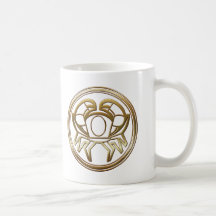 Brass and Copper Cancer Mug