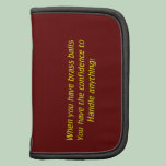Brass Balls planners