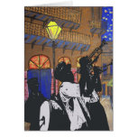 Brass Band At Pirates Alley Greeting Cards