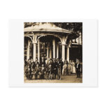Brass Band at Saratoga Springs, New York ca. 1860s Post Cards