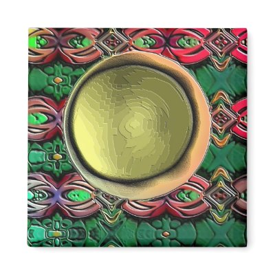 Brass Center Magnet brass moon by DoviGirl2008