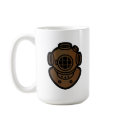 Brass Diving Helmet mugs