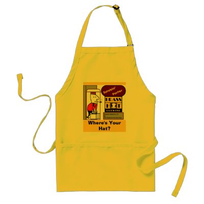 Brass Hat Brewing Apron by BrassHatBrewing