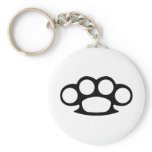 Brass Knuckle Duster Key Chain