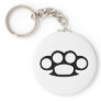 Brass Knuckle Duster Key Chain