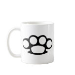 Brass Knuckle Duster Coffee Mugs