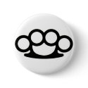 Brass Knuckle Pin buttons