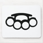Brass knuckles mousepad