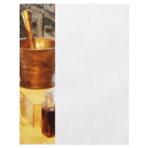 Brass Mortar and Pestle Custom Flyer