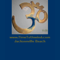 brass OM, www.TimeToUnwind.comJacksonville Beach t-shirts