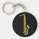Brass Sax Key Chains